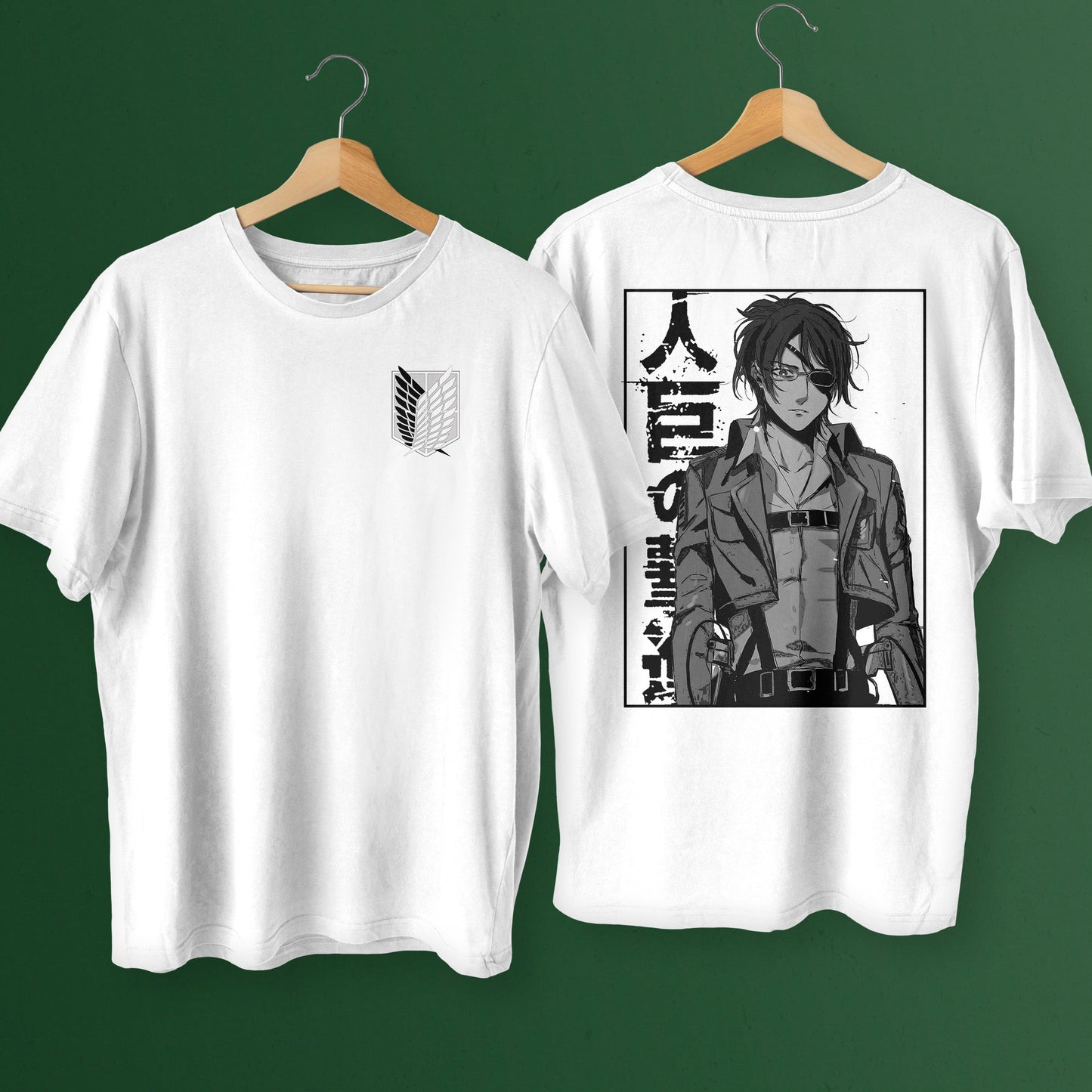 Attack on Titan Hange Zoe Crewneck T-shirt - Wolf & Bear