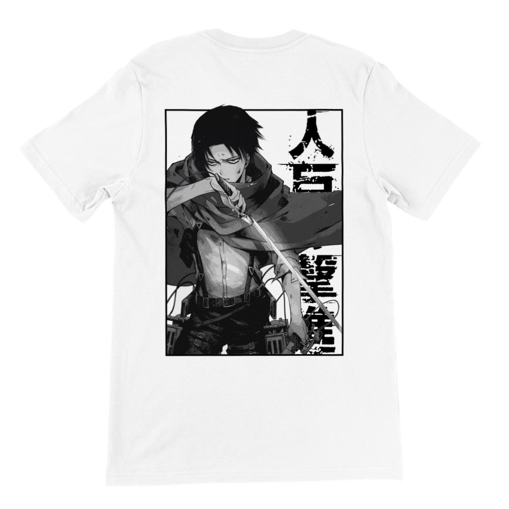 Attack on Titan Levi Ackerman Premium Unisex Crewneck T-shirt - Wolf & Bear