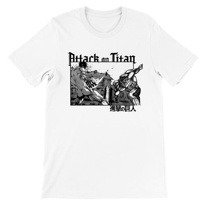 Attack Titan vs Armored Unisex Jersey Short Sleeve Attack on Titan Tee - Wolf & Bear