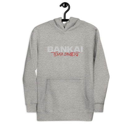 Bankai Tensa Zangetsu Embroidered Bleach Hoodie - Wolf & Bear