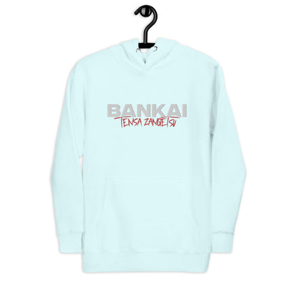 Bankai Tensa Zangetsu Embroidered Bleach Hoodie - Wolf & Bear