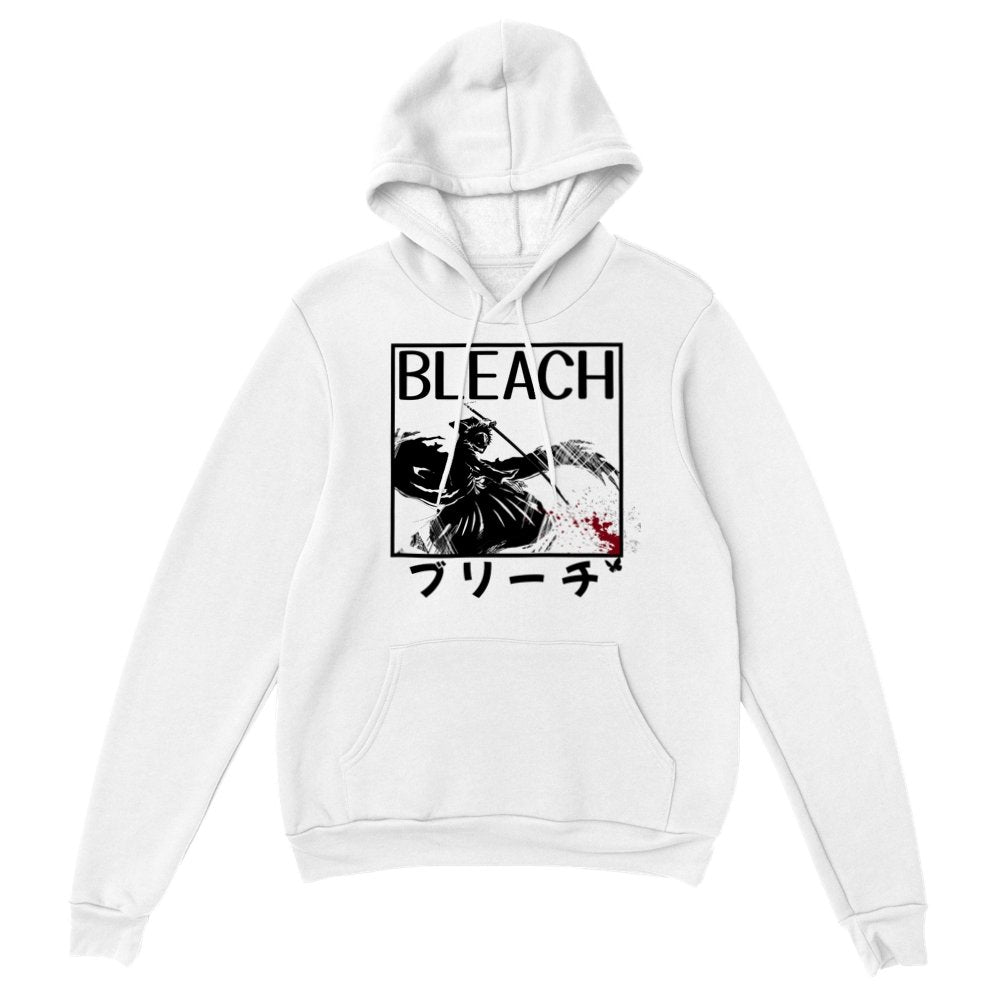 Bleach Anime Unisex Heavy Blend Hooded Sweatshirt, Ichigo Hollow, Japanese Art, Anime Hoodie - Wolf & Bear