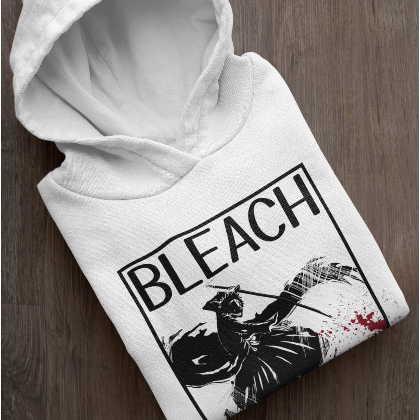 Bleach Anime Unisex Heavy Blend Hooded Sweatshirt, Ichigo Hollow, Japanese Art, Anime Hoodie - Wolf & Bear