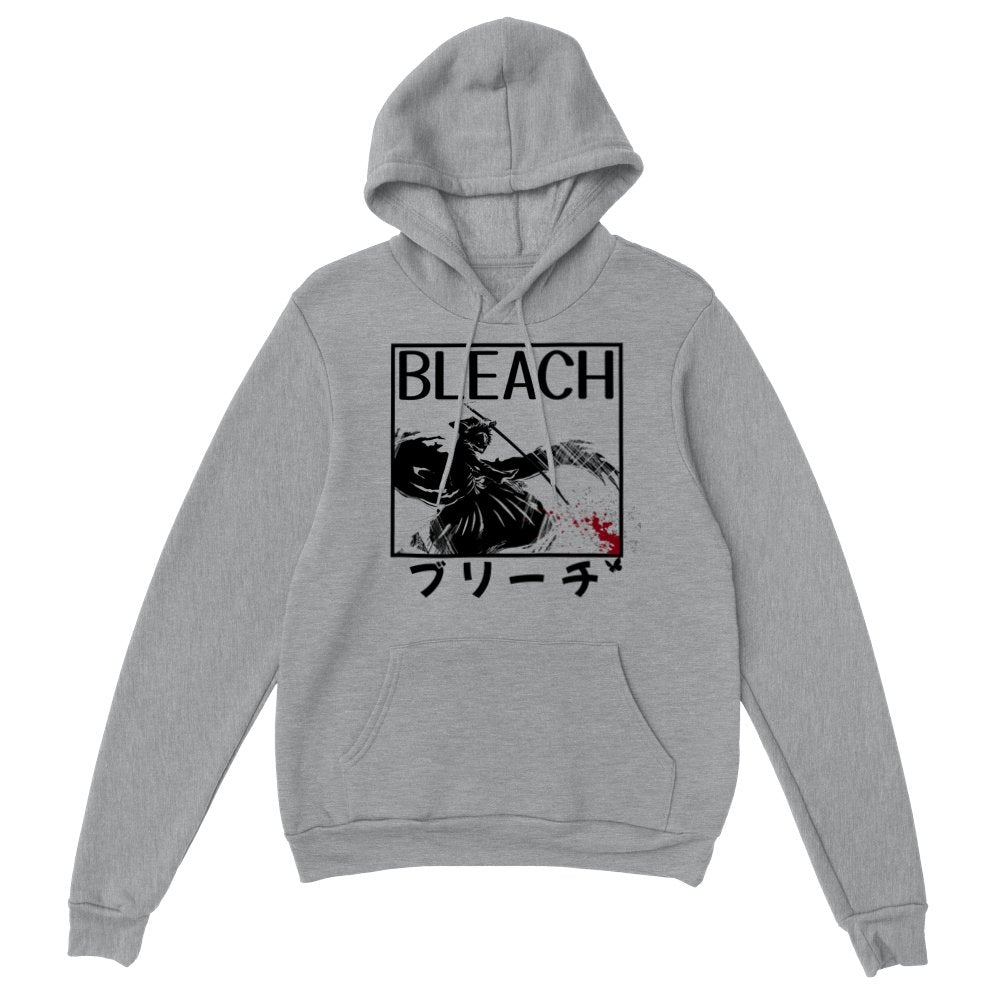 Bleach Anime Unisex Heavy Blend Hooded Sweatshirt, Ichigo Hollow, Japanese Art, Anime Hoodie - Wolf & Bear