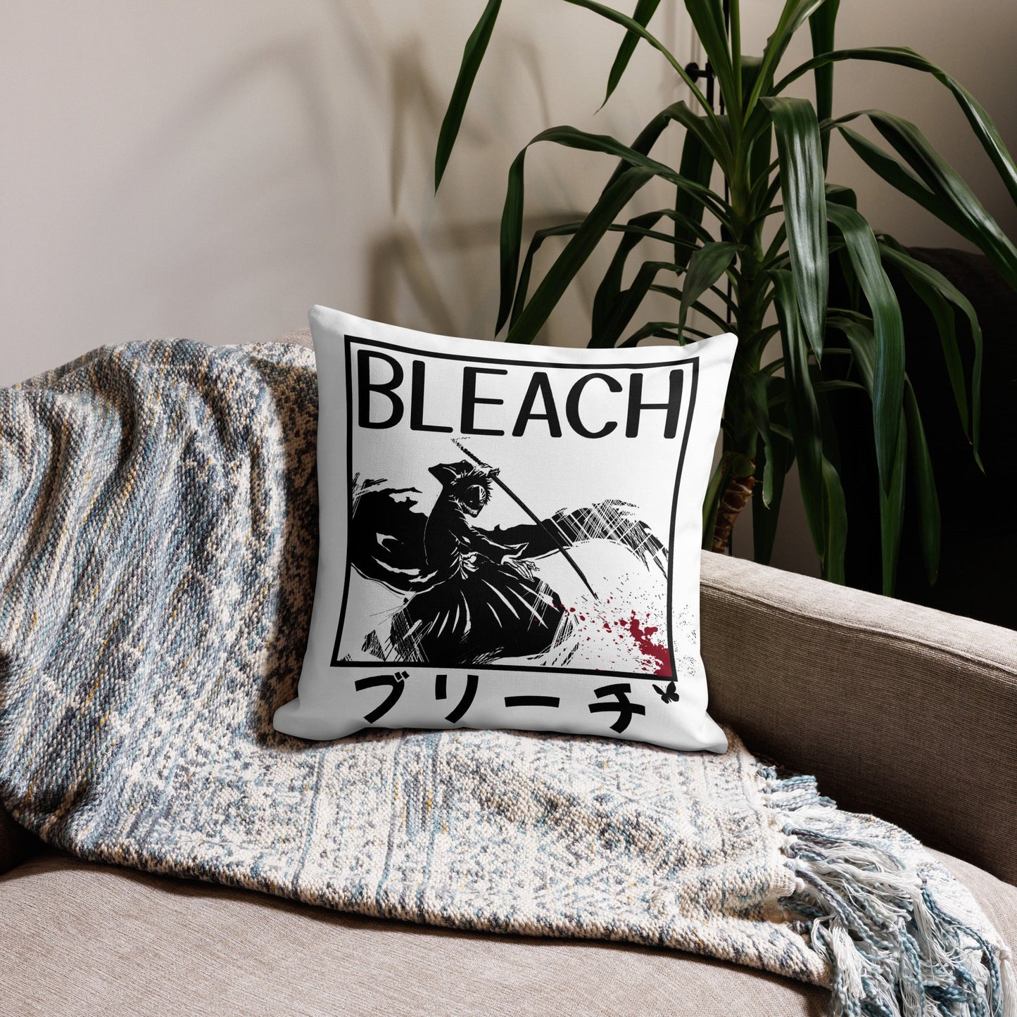 Bleach Hollow Form Premium Pillow - Wolf & Bear