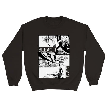 Bleach Manga Panel Unisex Heavy Blend Crewneck Ichigo Sweatshirt - Wolf & Bear