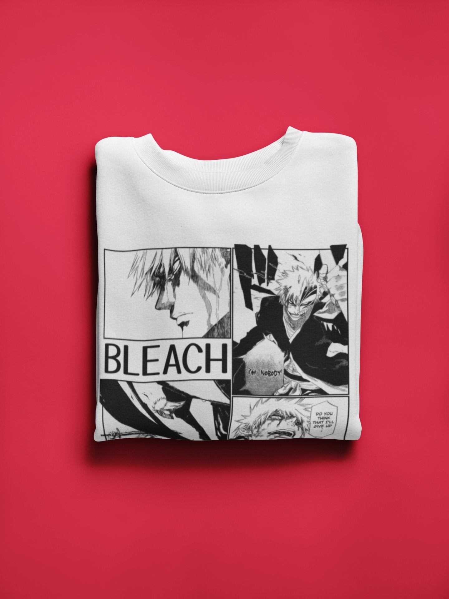 Bleach Manga Panel Unisex Heavy Blend Crewneck Ichigo Sweatshirt - Wolf & Bear