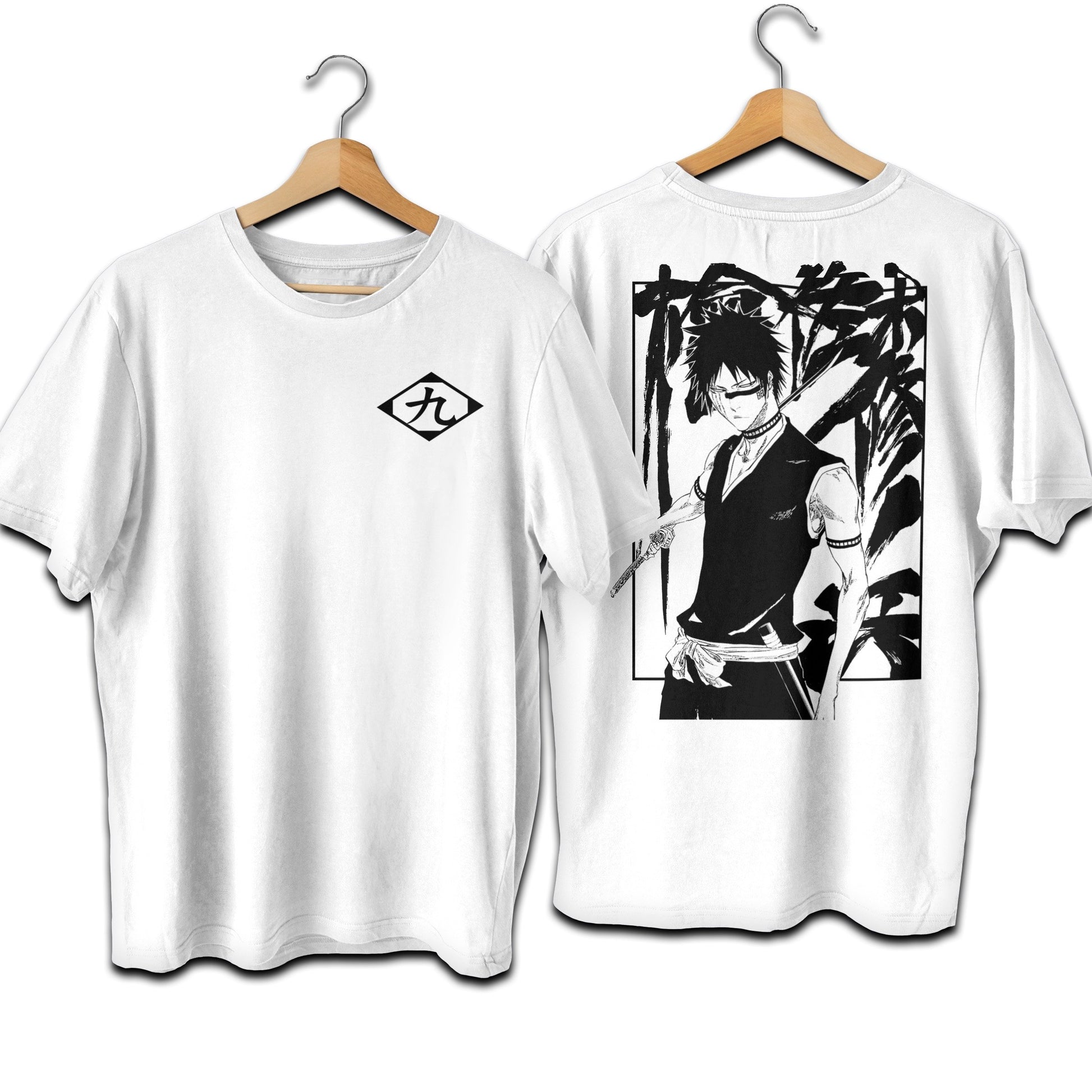 Bleach Manga | Premium Unisex Crewneck T-shirt | Hisagi Shuhei - Wolf & Bear