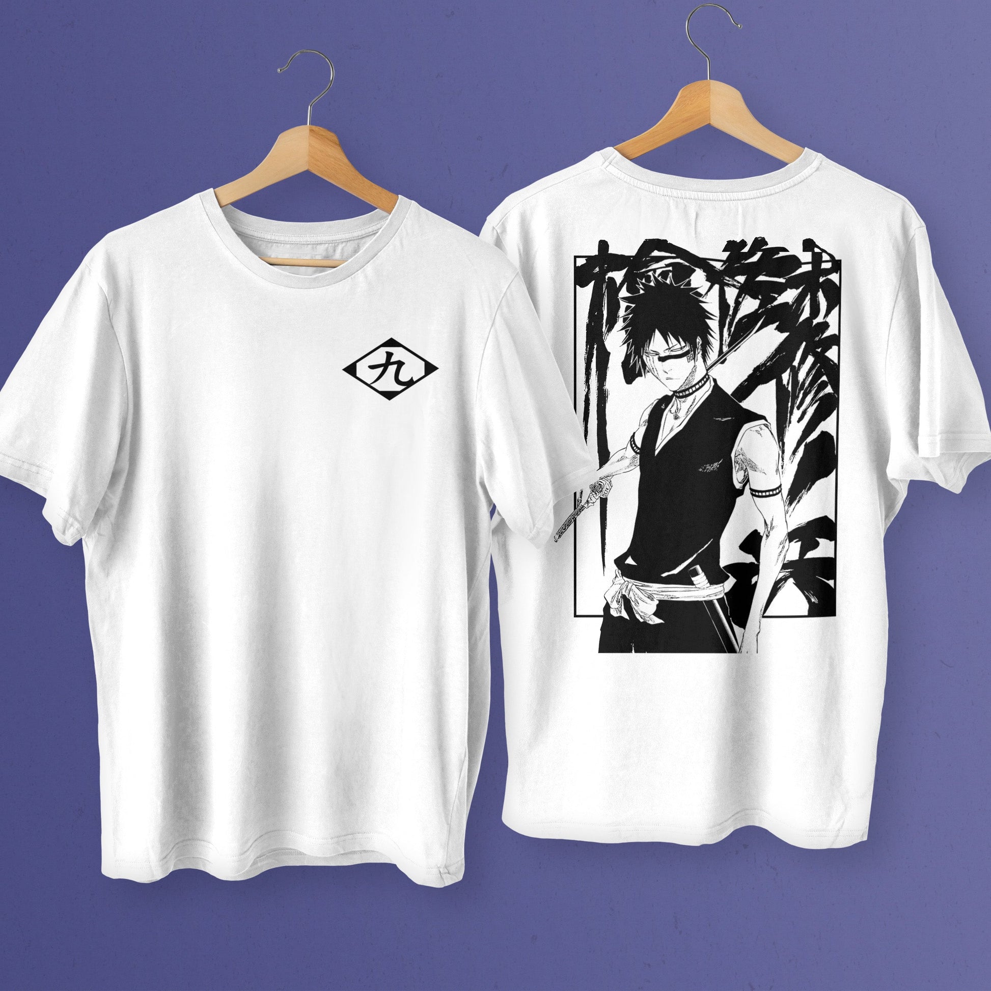 Bleach Manga | Premium Unisex Crewneck T-shirt | Hisagi Shuhei - Wolf & Bear