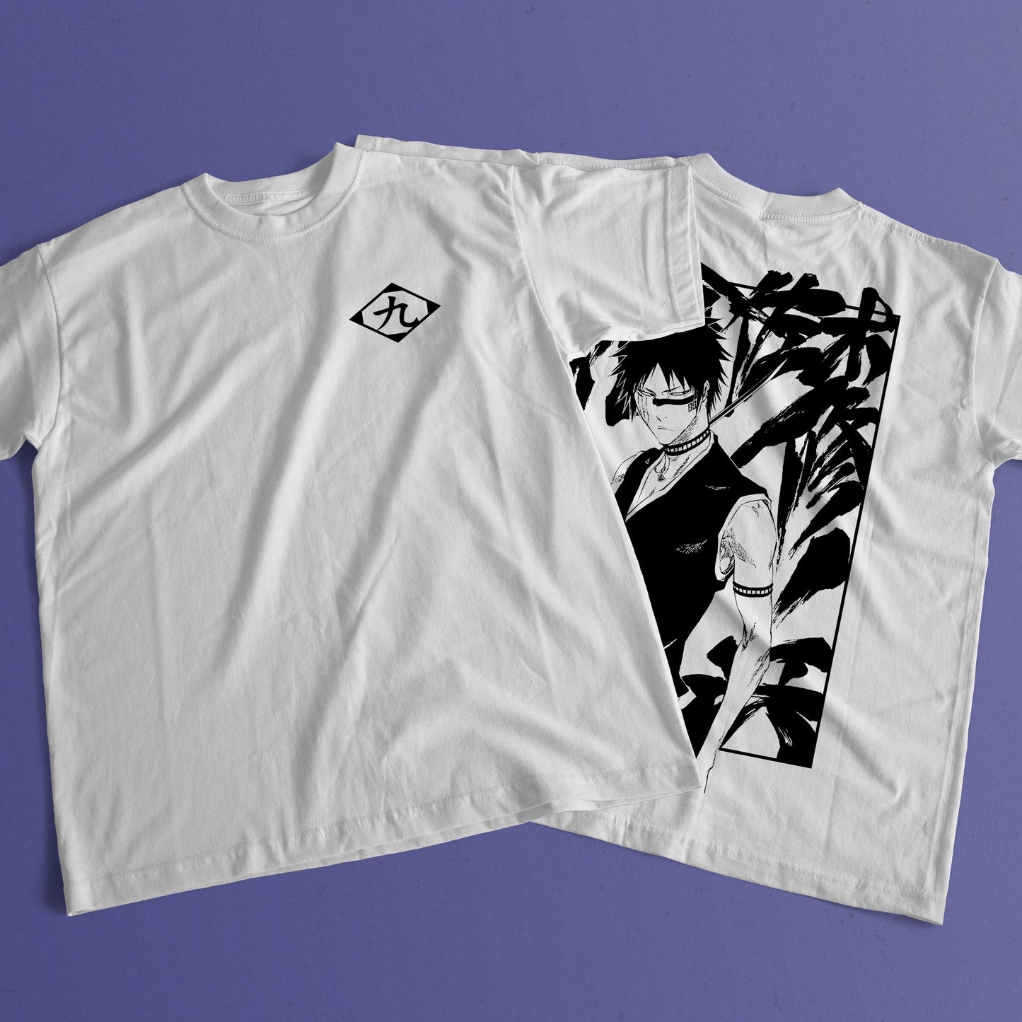 Bleach Manga | Premium Unisex Crewneck T-shirt | Hisagi Shuhei - Wolf & Bear