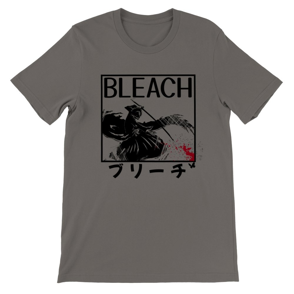 Bleach Manga Unisex Heavy Cotton Tee, Ichigo Hollow, Japanese Art, Anime Shirt - Wolf & Bear