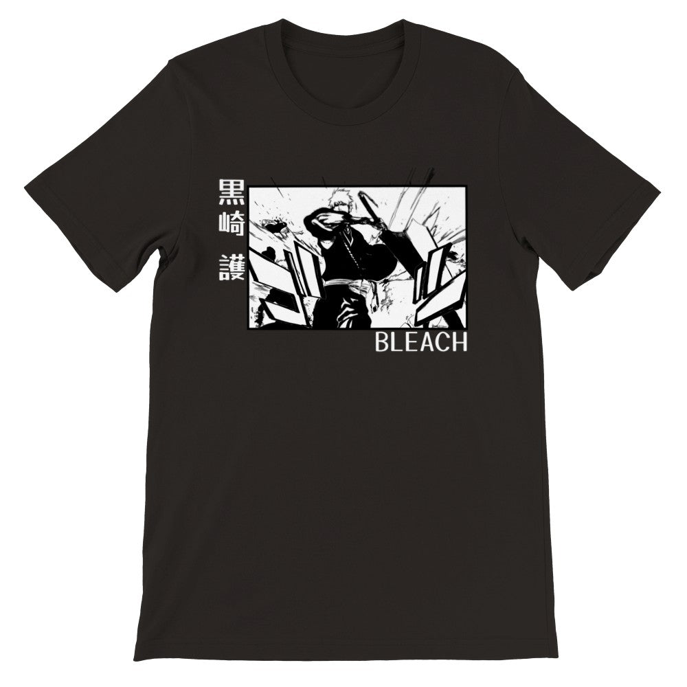 Bleach Manga Unisex Jersey Short Sleeve Tee, Ichigo Kurosaki, Ichigo Zangetsu, Bleach Anime Shirt - Wolf & Bear