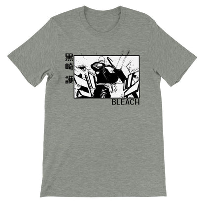 Bleach Manga Unisex Jersey Short Sleeve Tee, Ichigo Kurosaki, Ichigo Zangetsu, Bleach Anime Shirt - Wolf & Bear