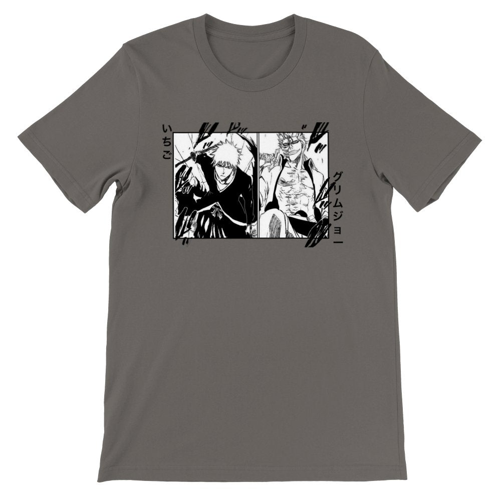 Bleach Unisex Jersey Short Sleeve Tee, Bleach Manga, Ichigo, Grimmjow, Bleach Shirt, Anime Shirt - Wolf & Bear