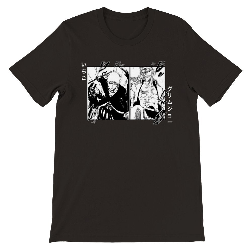 Bleach Unisex Jersey Short Sleeve Tee, Bleach Manga, Ichigo, Grimmjow, Bleach Shirt, Anime Shirt - Wolf & Bear