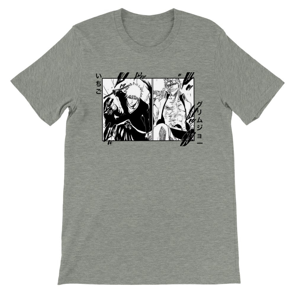 Bleach Unisex Jersey Short Sleeve Tee, Bleach Manga, Ichigo, Grimmjow, Bleach Shirt, Anime Shirt - Wolf & Bear