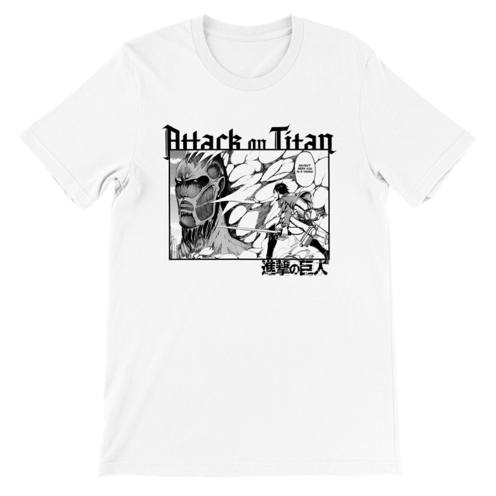 Colosal Titan Unisex Jersey Short Sleeve Attack on Titan Tee - Wolf & Bear