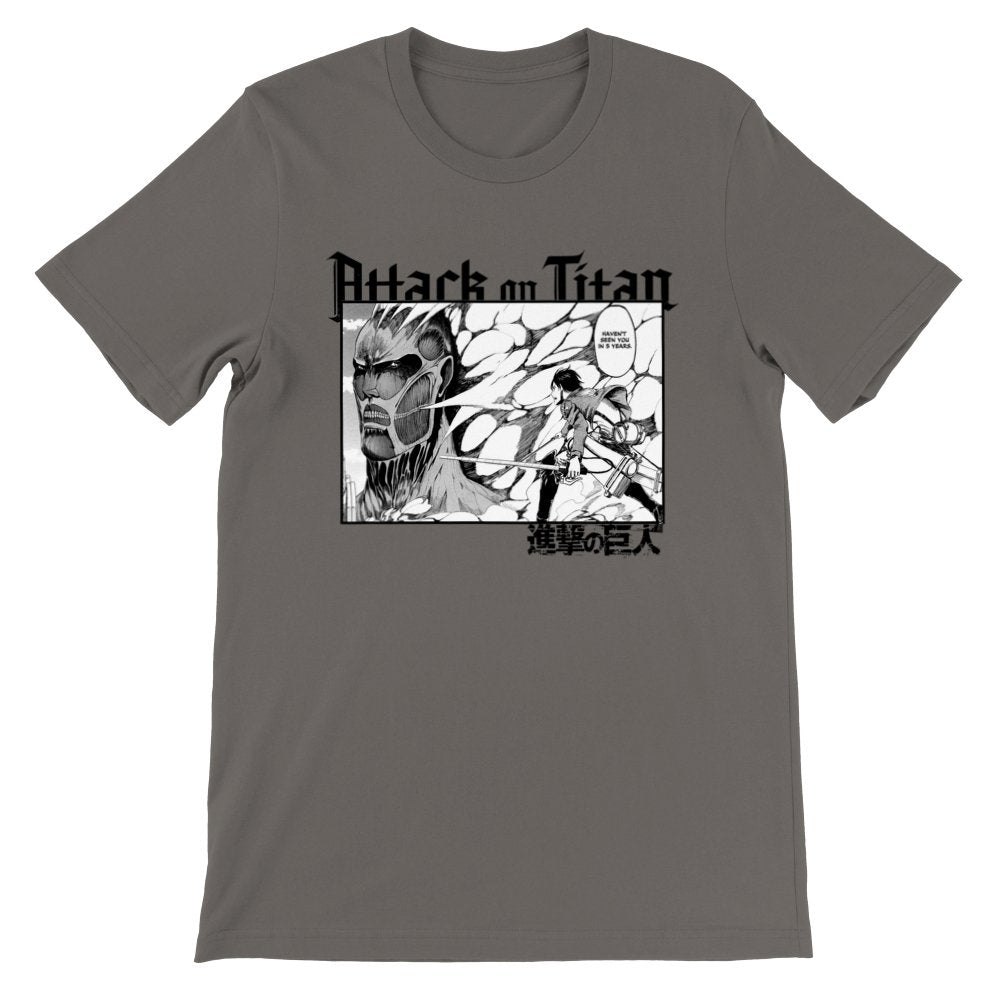 Colosal Titan Unisex Jersey Short Sleeve Attack on Titan Tee - Wolf & Bear