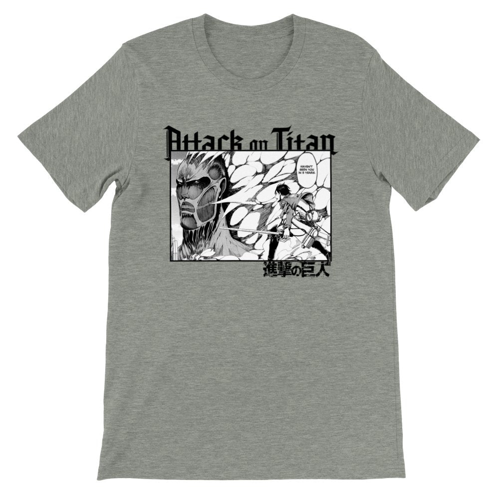 Colosal Titan Unisex Jersey Short Sleeve Attack on Titan Tee - Wolf & Bear