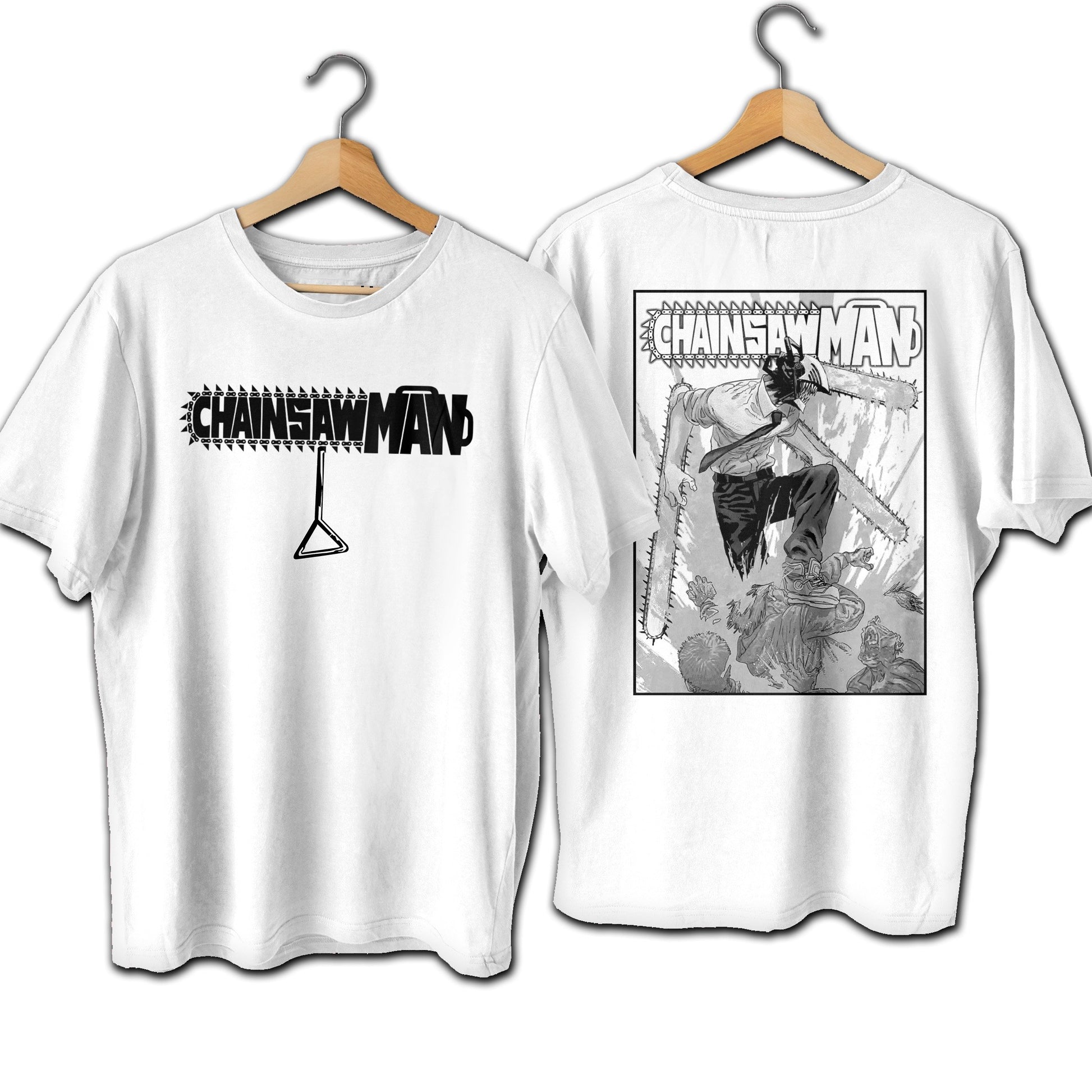 Denji Premium Unisex Crewneck Chainsaw Man T-shirt - Wolf & Bear