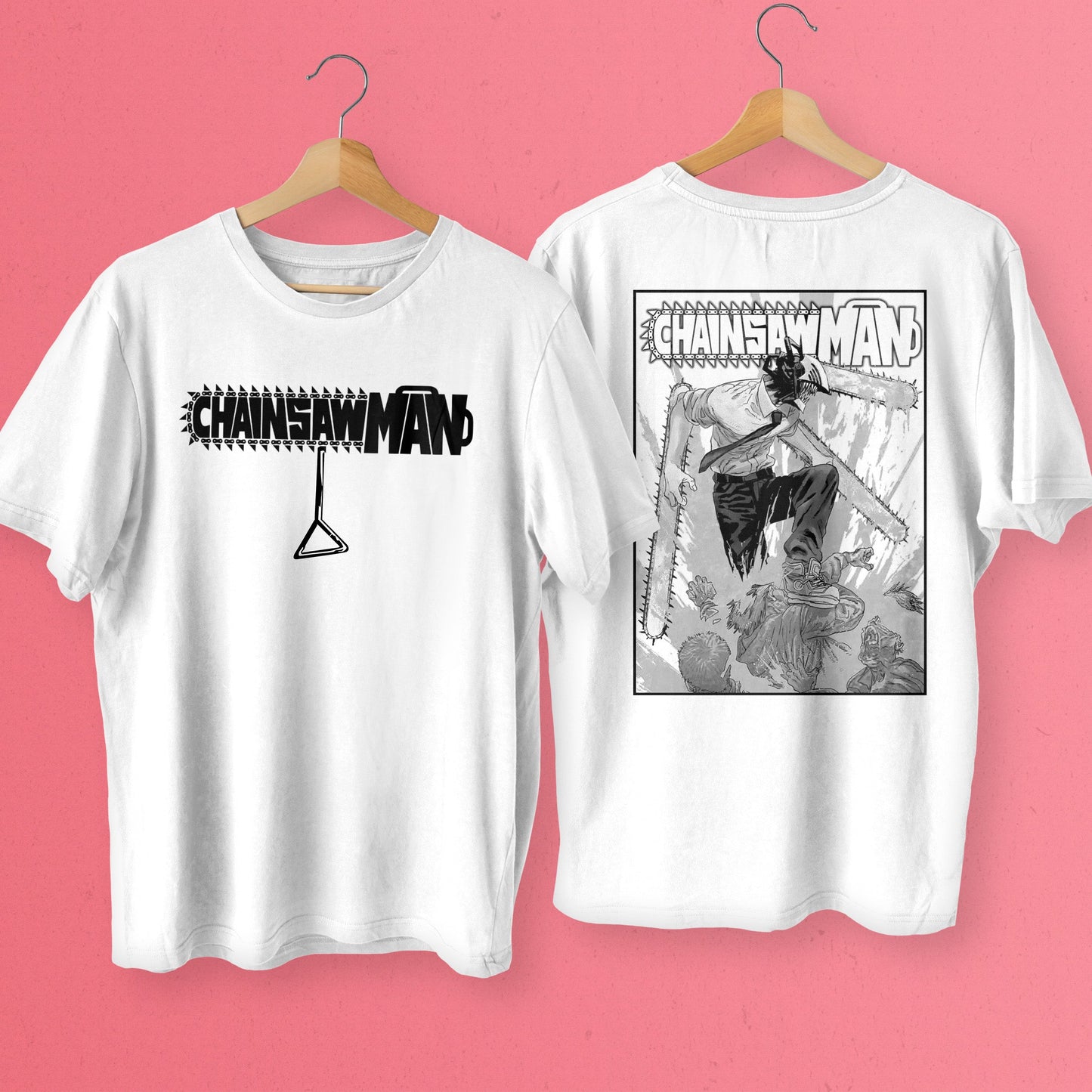 Denji Premium Unisex Crewneck Chainsaw Man T-shirt - Wolf & Bear