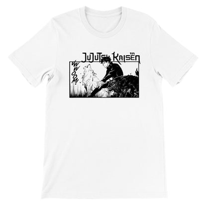 Divine Dogs Fushiguro Premium Unisex Crewneck Jujutsu Kaisen T-shirt - Wolf & Bear