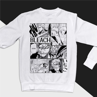 Espada 6 Grimmjow Jaegerjaquez Manga Panel Classic Unisex Crewneck Bleach Sweatshirt - Wolf & Bear