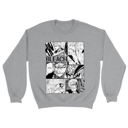 Espada 6 Grimmjow Jaegerjaquez Manga Panel Classic Unisex Crewneck Bleach Sweatshirt - Wolf & Bear