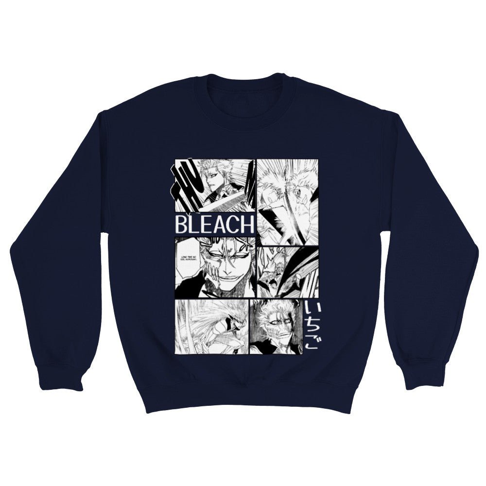 Espada 6 Grimmjow Jaegerjaquez Manga Panel Classic Unisex Crewneck Bleach Sweatshirt - Wolf & Bear