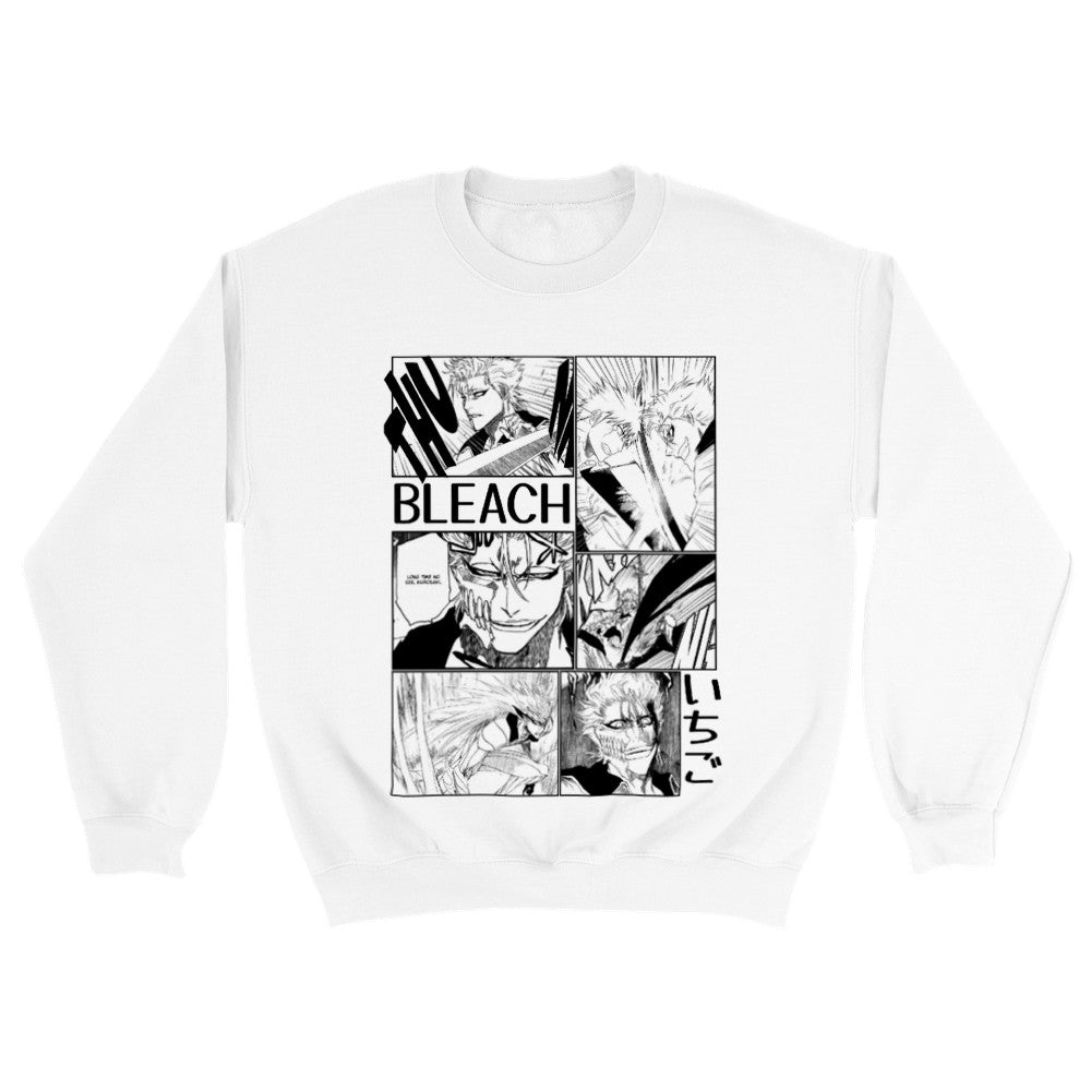 Espada 6 Grimmjow Jaegerjaquez Manga Panel Classic Unisex Crewneck Bleach Sweatshirt - Wolf & Bear