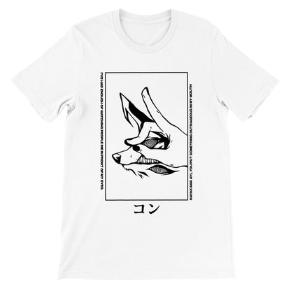 Fox Devil Kon Chainsaw Man T-shirt - Wolf & Bear