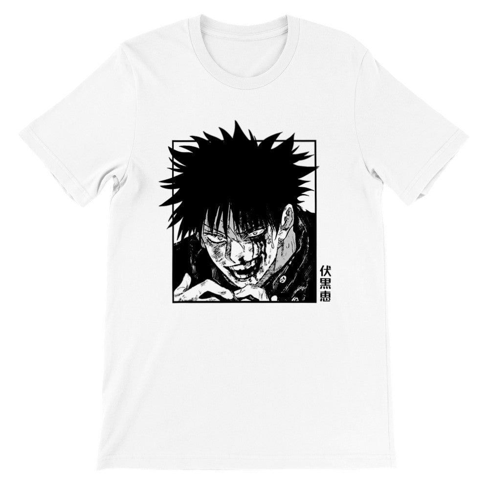 Fushiguro Premium Unisex Crewneck Jujutsu Kaisen T-shirt - Wolf & Bear