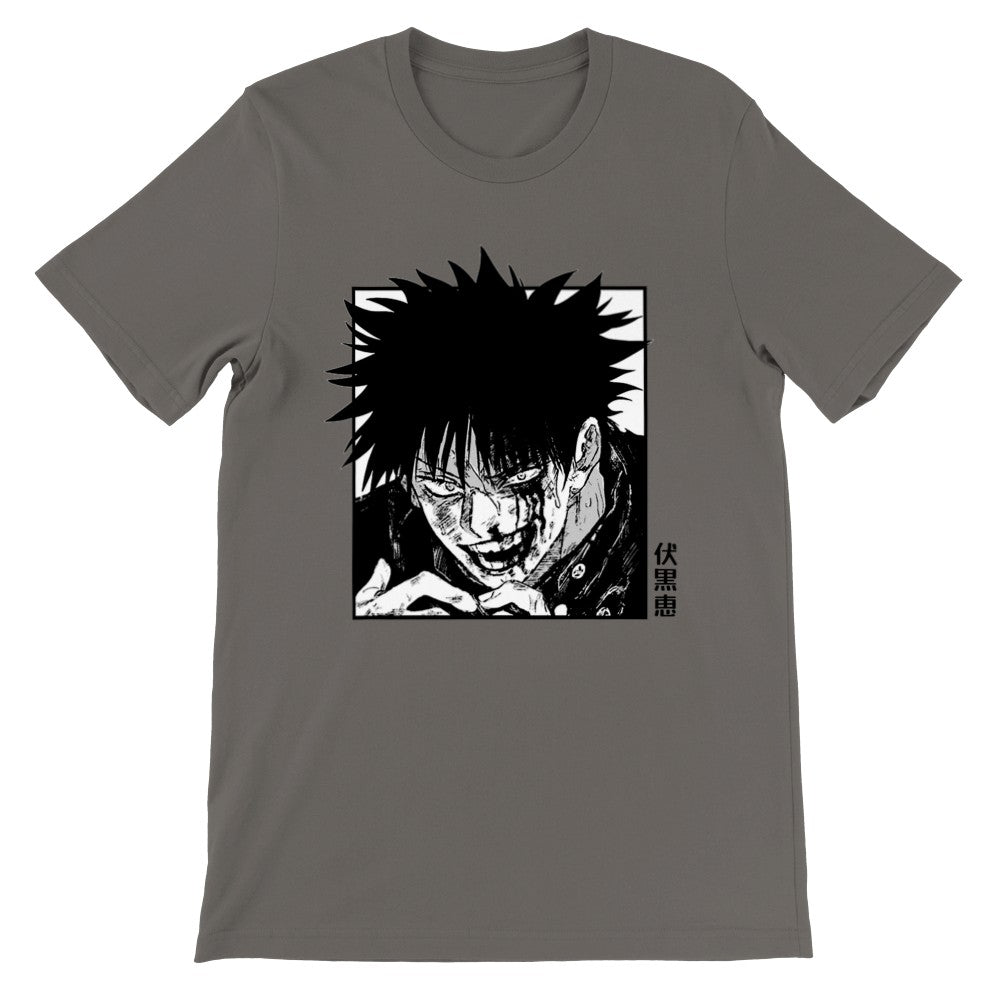 Fushiguro Premium Unisex Crewneck Jujutsu Kaisen T-shirt - Wolf & Bear