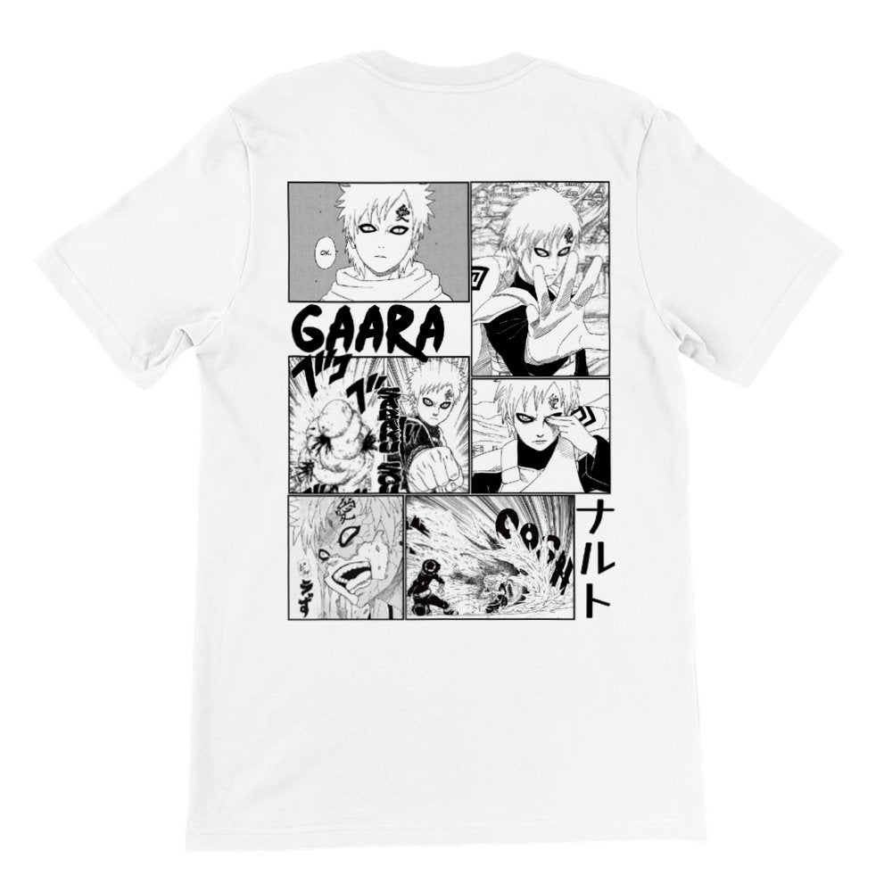 Gaara Fifth Kazekage Manga Panel Premium Unisex Crewneck Naruto T-shirt - Wolf & Bear