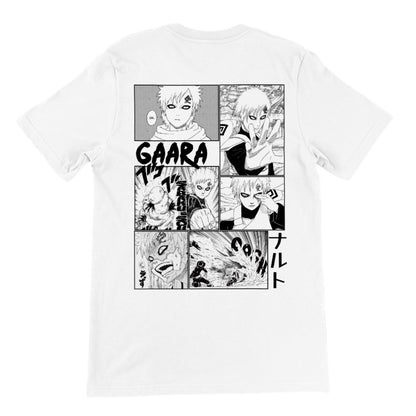 Gaara Fifth Kazekage Manga Panel Premium Unisex Crewneck Naruto T-shirt - Wolf & Bear