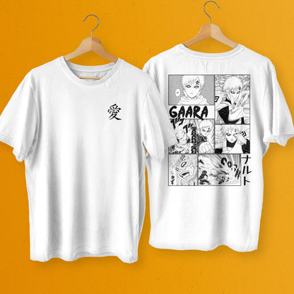 Gaara Fifth Kazekage Manga Panel Premium Unisex Crewneck Naruto T-shirt - Wolf & Bear