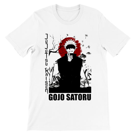 Gojo Satoru Japan Motif Jujutsu Kaisen T-shirt - Wolf & Bear