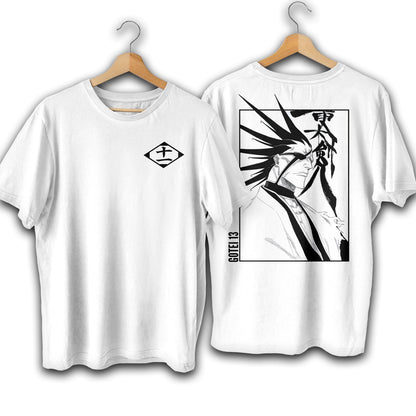 Gotei 11 Kenpachi Zaraki Premium Unisex Crewneck Bleach Anime T-shirt - Wolf & Bear