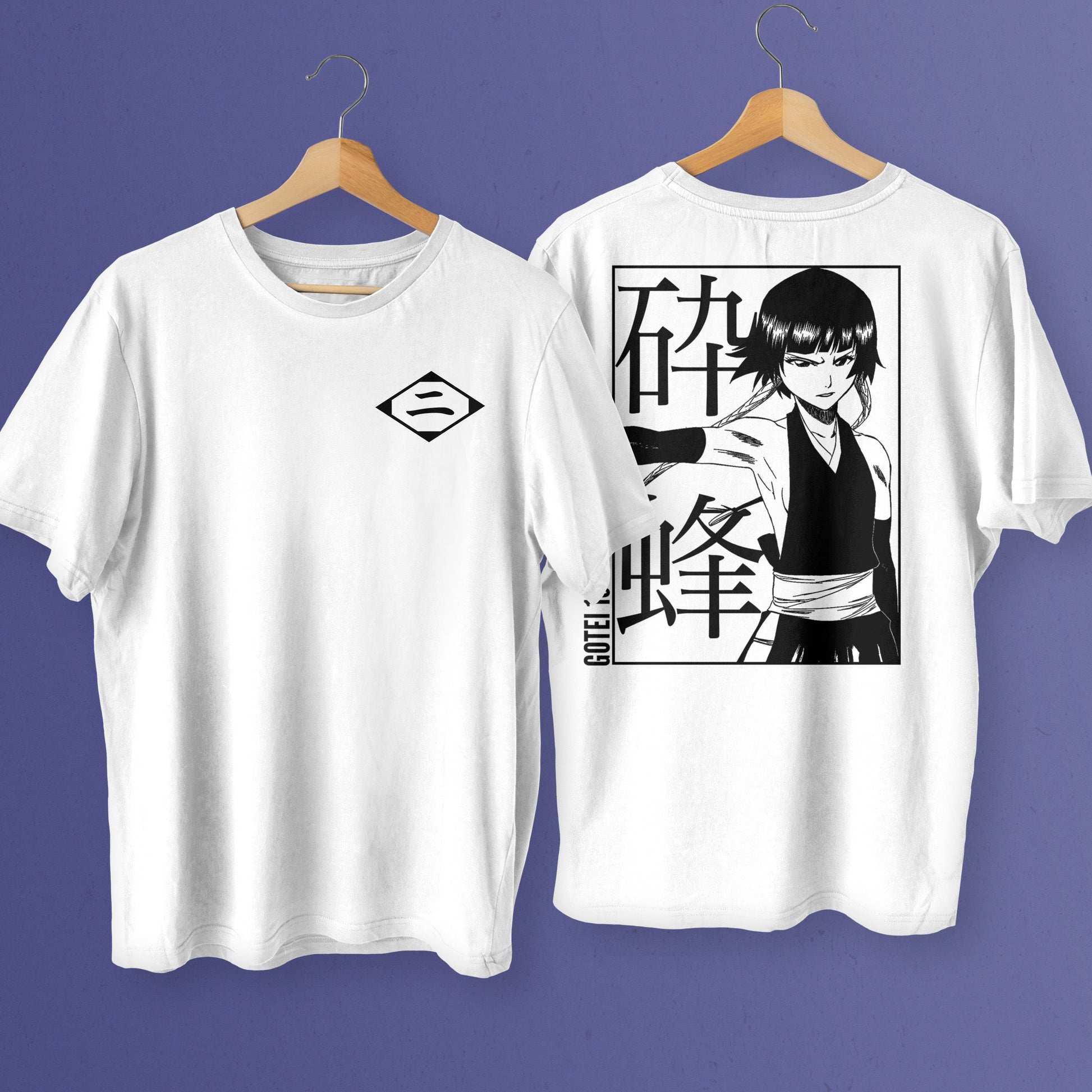 Gotei 2 Bleach Unisex Jersey Short Sleeve Tee, Soifon, Bleach Manga, Second Division, Anime Shirt - Wolf & Bear