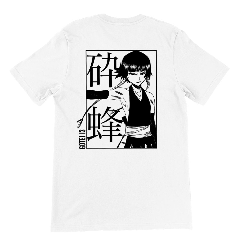 Gotei 2 Bleach Unisex Jersey Short Sleeve Tee, Soifon, Bleach Manga, Second Division, Anime Shirt - Wolf & Bear