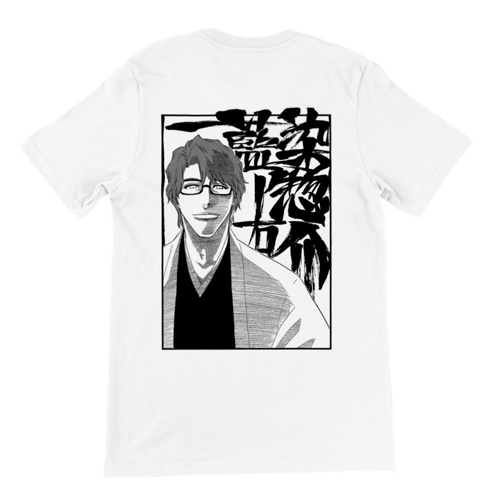 Gotei 5 Premium Unisex Crewneck Bleach T-shirt Captain Sosuke Aizen - Wolf & Bear