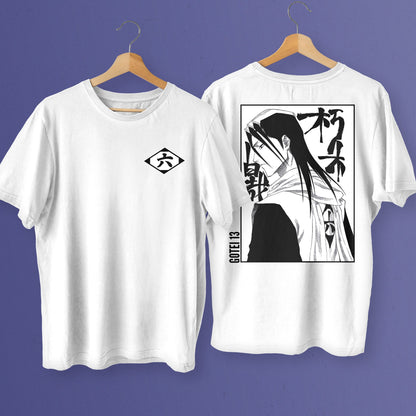 Gotei 6 Byakuya Kuchiki Premium Unisex Crewneck Bleach Anime T-shirt - Wolf & Bear