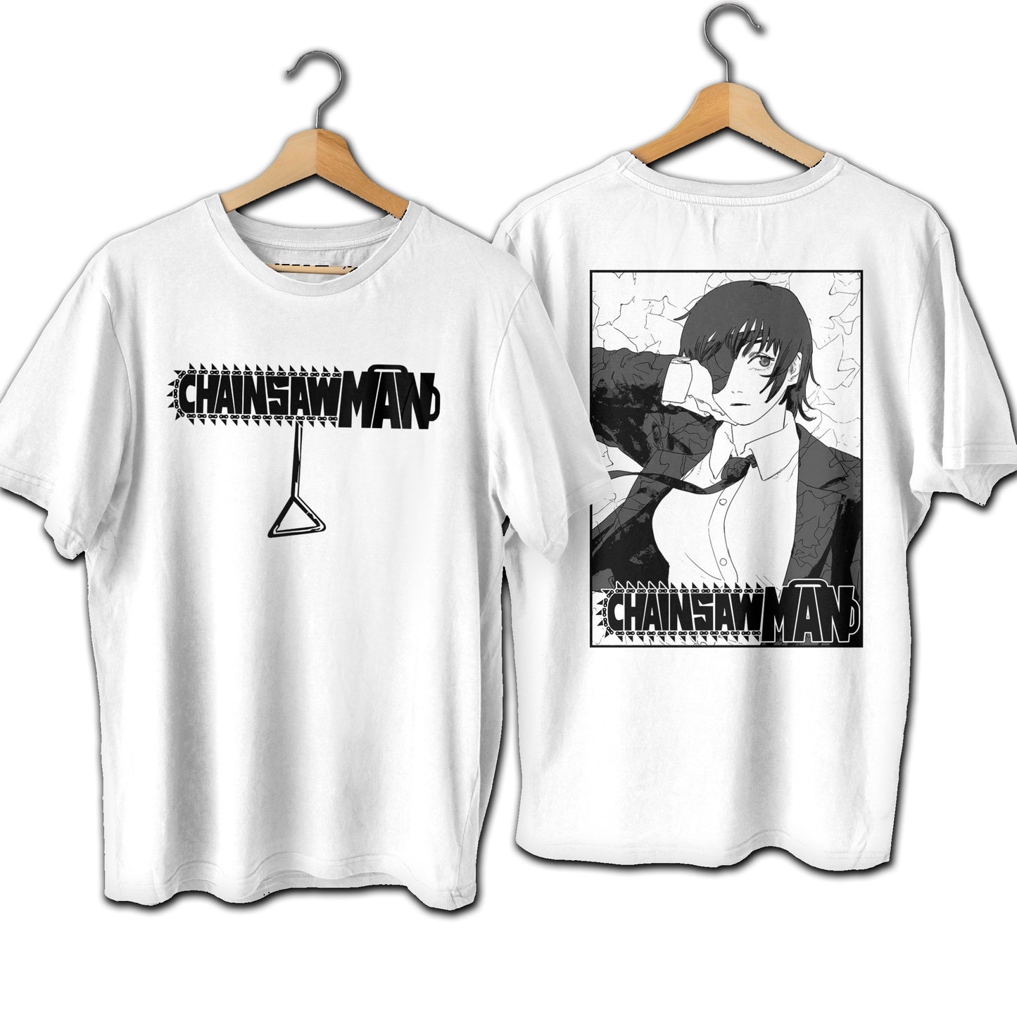 Himeno Premium Unisex Crewneck Chainsaw Man T-shirt - Wolf & Bear