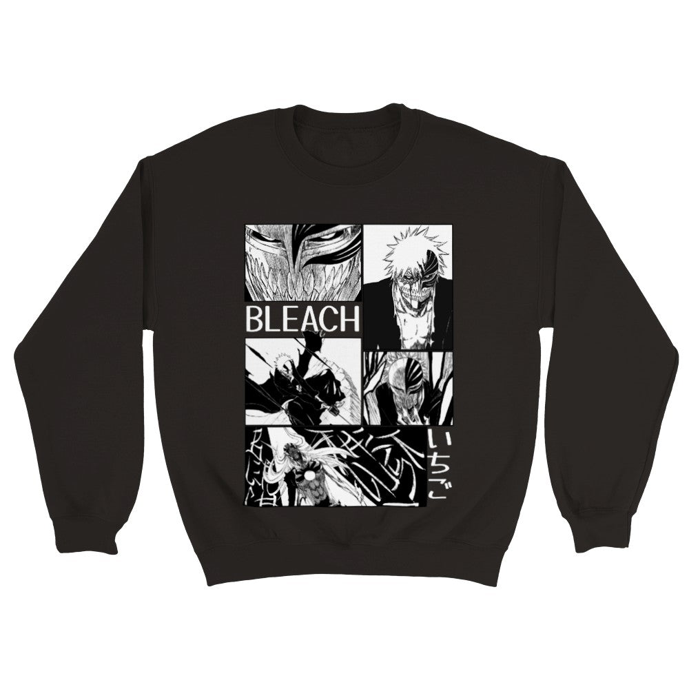 Hollow Ichigo Manga Panel Classic Unisex Crewneck Bleach Sweatshirt - Wolf & Bear