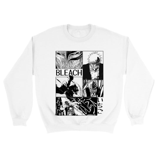 Hollow Ichigo Manga Panel Classic Unisex Crewneck Bleach Sweatshirt - Wolf & Bear