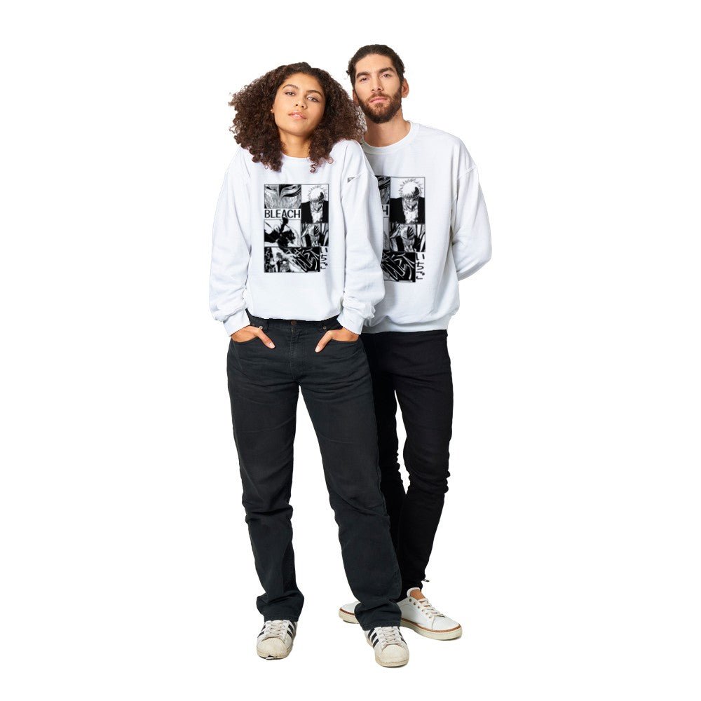 Hollow Ichigo Manga Panel Classic Unisex Crewneck Bleach Sweatshirt - Wolf & Bear