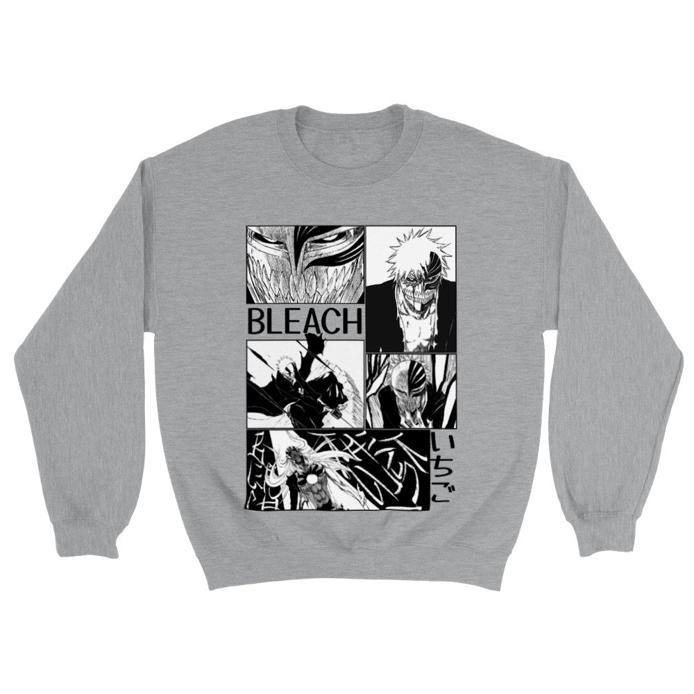 Hollow Ichigo Manga Panel Classic Unisex Crewneck Bleach Sweatshirt - Wolf & Bear