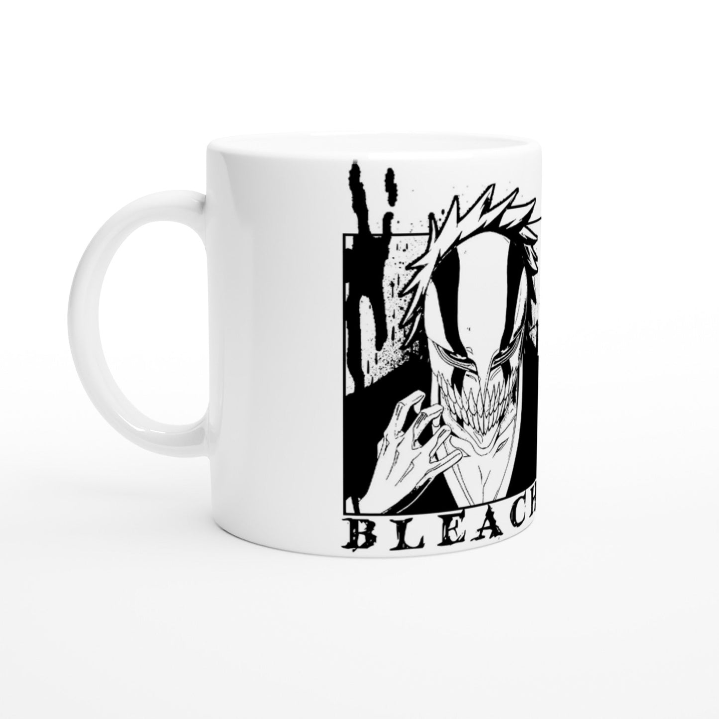 Hollow Transformation White 11oz Ceramic Bleach Mug - Wolf & Bear