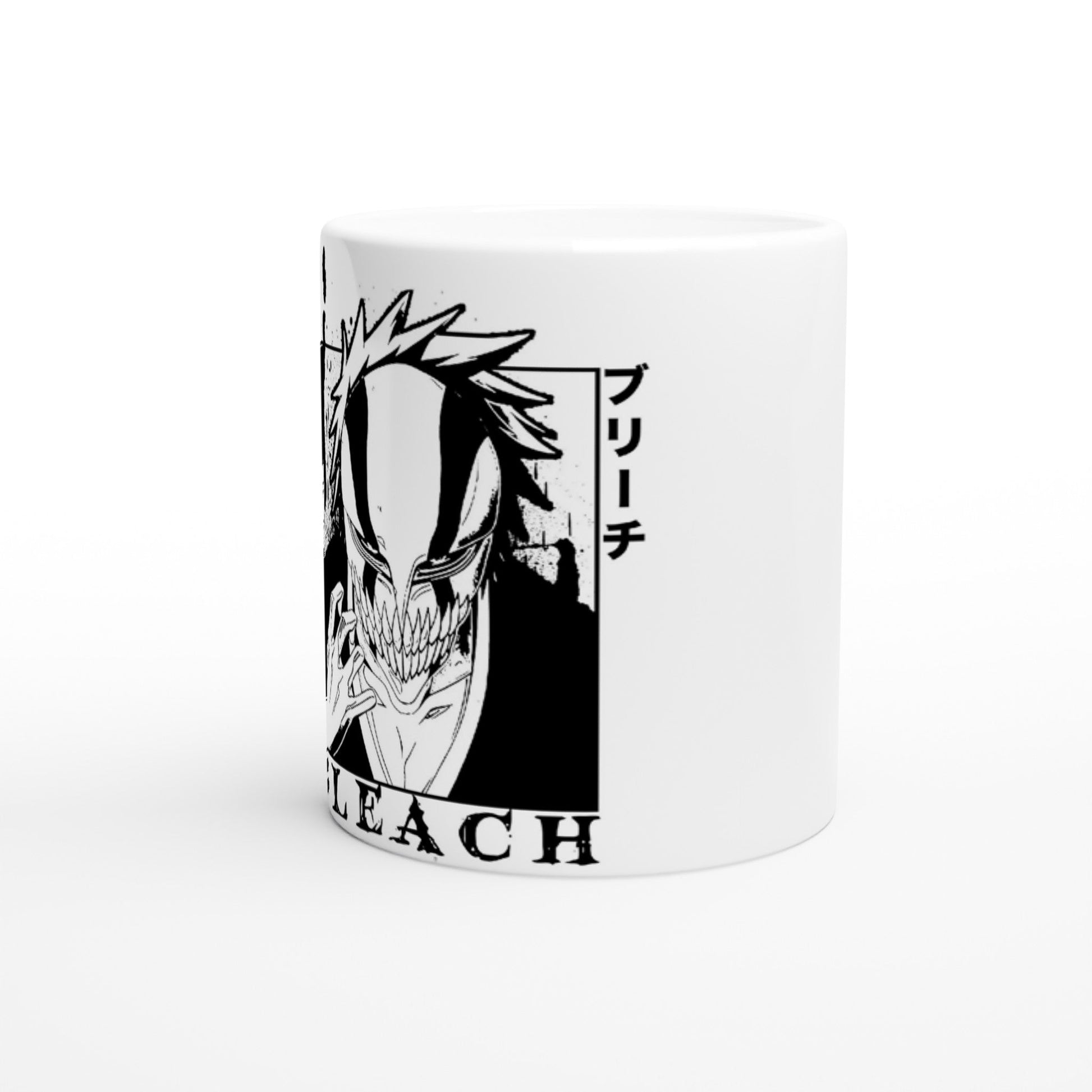 Hollow Transformation White 11oz Ceramic Bleach Mug - Wolf & Bear