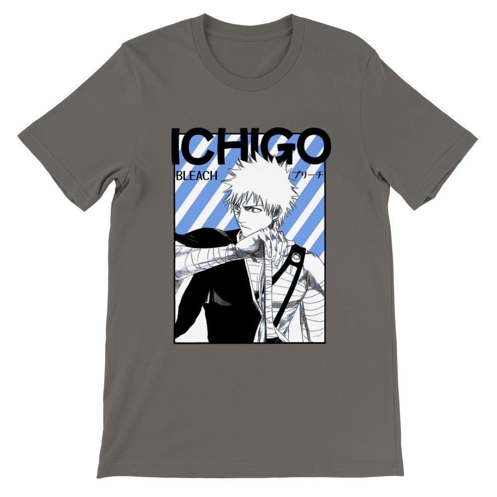 Ichigo Kurosaki Premium Unisex Crewneck Bleach Anime T-shirt - Wolf & Bear